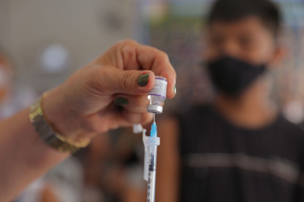 Foto: Divulgação | Secom- Imunização contra a Covid-19 em Manaus